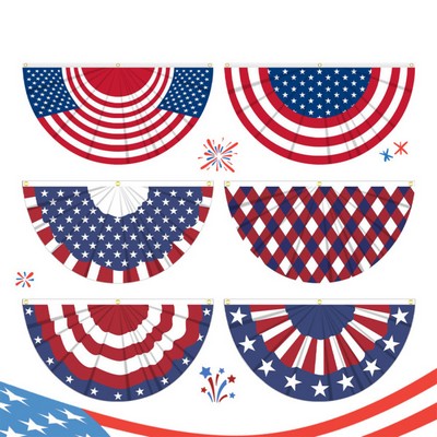 Half Round Fan Flag